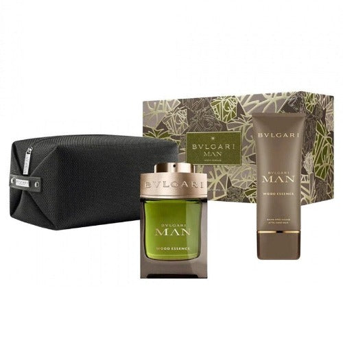 Bvlgari Man Wood Essence 3 Piece Gift Set by Bvlgari