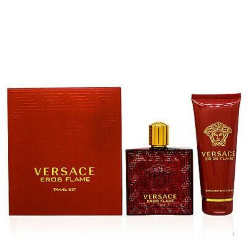 Versace Eros Flame 2 Piece Travel Gift Set by Versace