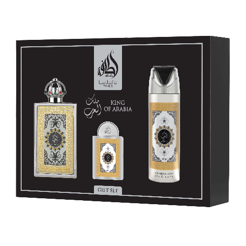 Lattafa Pride King Of Arabia 3 Piece Gift Set by Lattafa