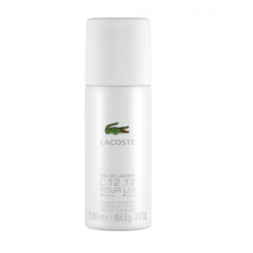 Lacoste Eau De Lacoste L.12.12 Blanc Pure Deodorant by Lacoste