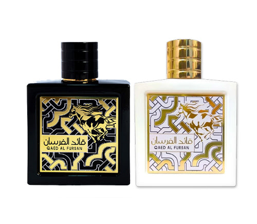 Lattafa Qaed Al Fursan + Lattafa Qaed Al Fursan Unlimited Bundle by The Perfume Box