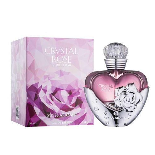 Swiss Arabian Crystal Rose Eau De Parfum by Swiss Arabian