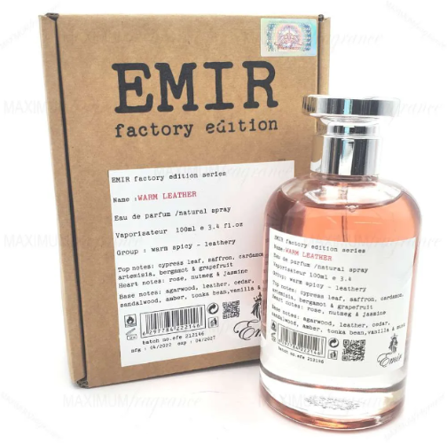 Paris Corner Emir Factory Edition Warm Leather Eau De Parfum by Paris Corner