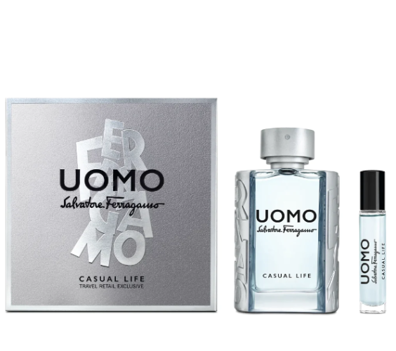 Salvatore Ferragamo Uomo Casual Life 2 Piece Gift Set by Salvatore Ferragamo