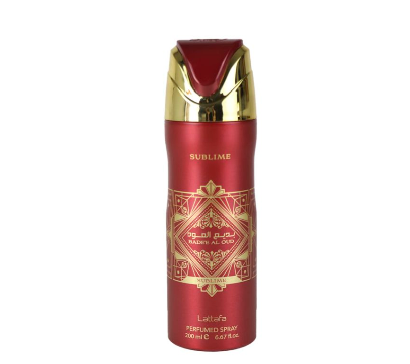 Lattafa Badee Al Oud Sublime Deodrant Spray by Lattafa