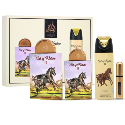 Lattafa Art Of Nature II 3 Piece Gift Set by Lattafa