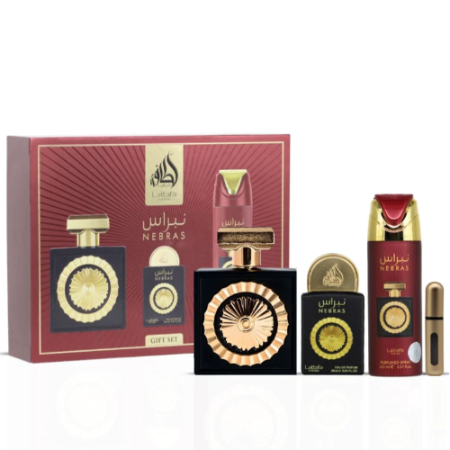 Lattafa Nebras 3 Piece Gift Set by Lattafa