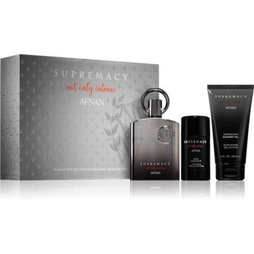 Afnan Supremacy Not Only Intense 3 Piece Gift Set by Afnan