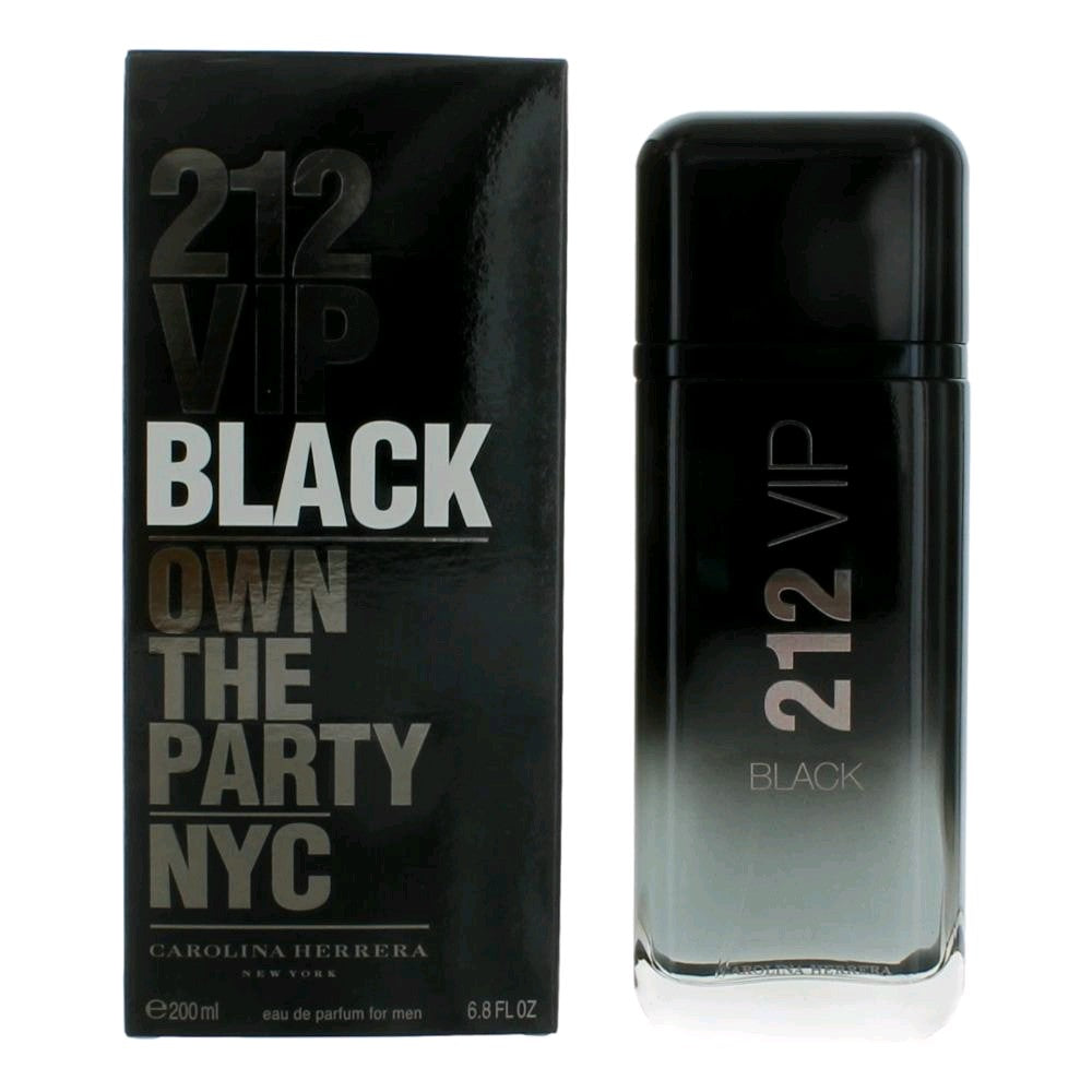 212 VIP Black by Carolina Herrera, 6.8 oz EDP Spray for Men by Carolina Herrera