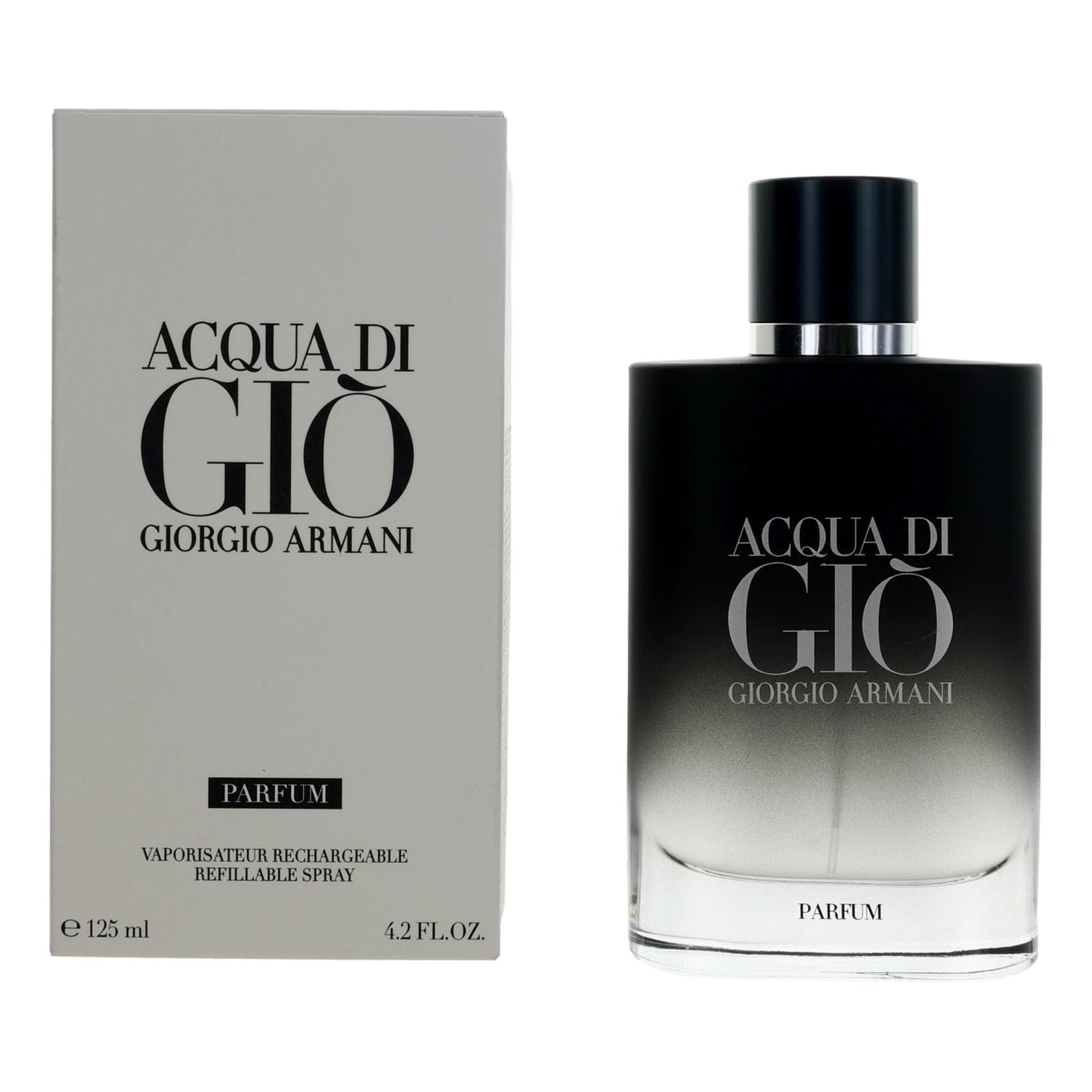 Acqua Di Gio by Giorgio Armani, 4.2 oz Parfum Spray Refillable for Men by Giorgio Armani