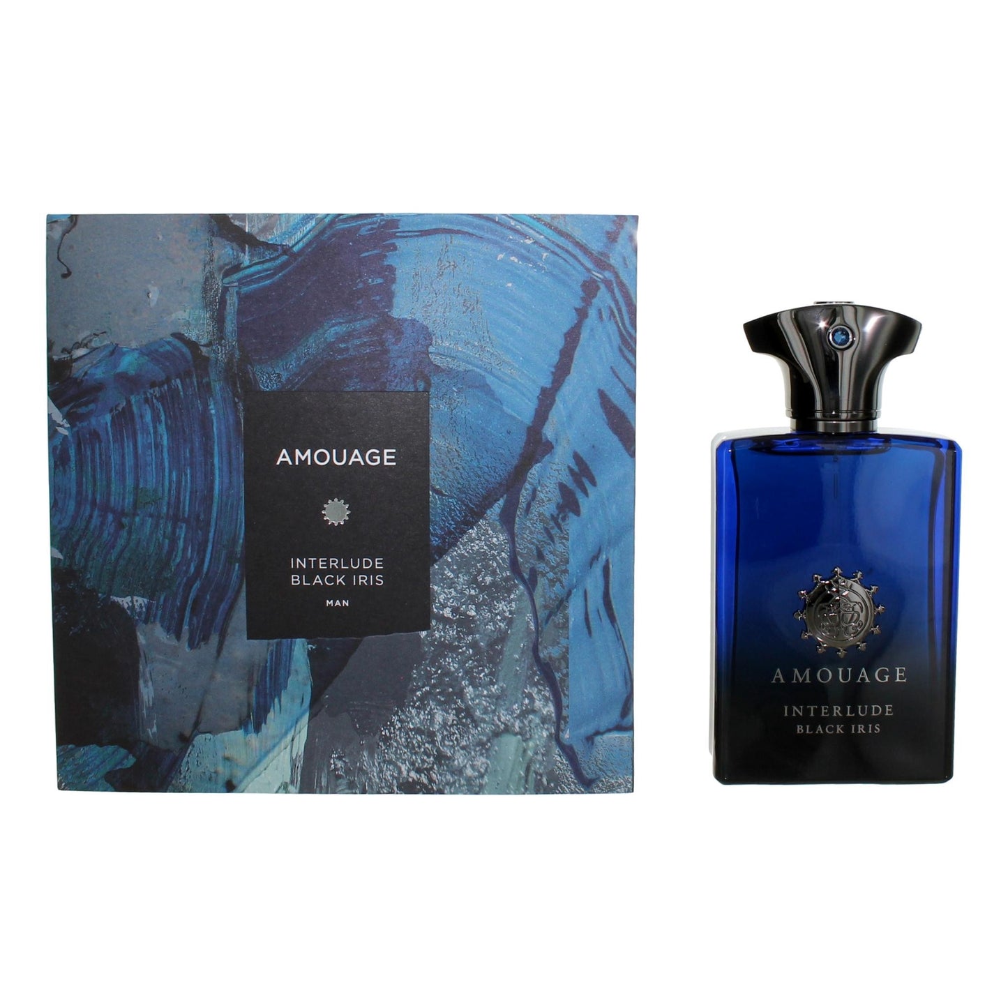 Interlude Black Iris Man by Amouage, 3.4 oz EDP Spray for Men by Amouage