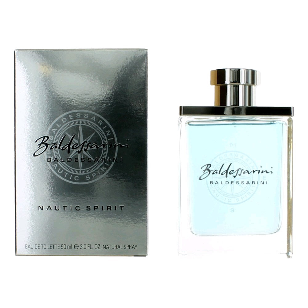 Baldessarini Nautic Spirit by Baldessarini, 3 oz EDT Spray for Men by Baldessarini