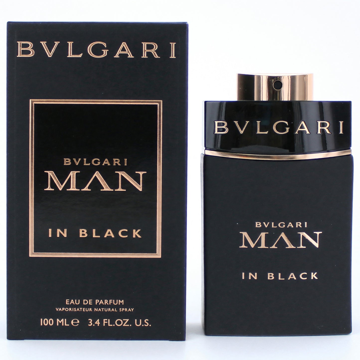 Bvlgari MAN in Black by Bvlgari, 3.4 oz EDP Spray for Men by Bvlgari