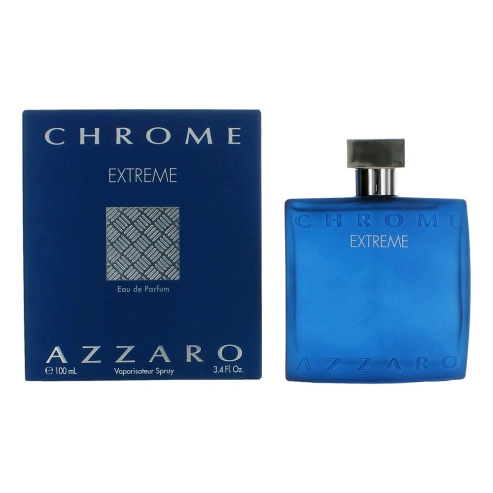 Chrome Extreme by Azzaro, 3.4 oz EDP Spray for Men by Azzaro