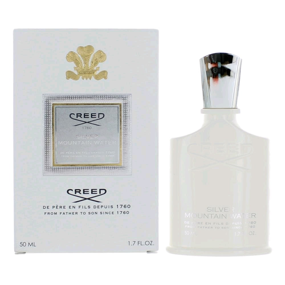 Silver Mountain Water by Creed, 1.7 oz Millesime EDP Spray for Unisex by Creed