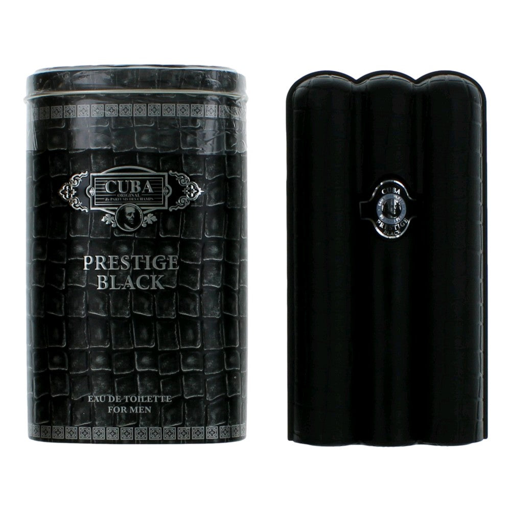 Cuba Prestige Black by Cuba, 3 oz EDT Spray for Men by Cuba