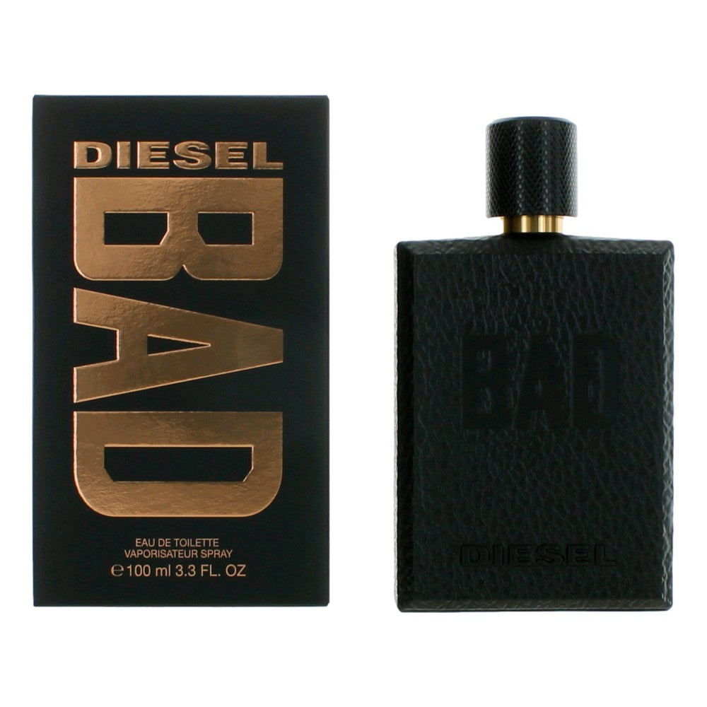 Diesel Bad by Diesel, 3.3 oz Eau de Tolette Spray for Men by Diesel