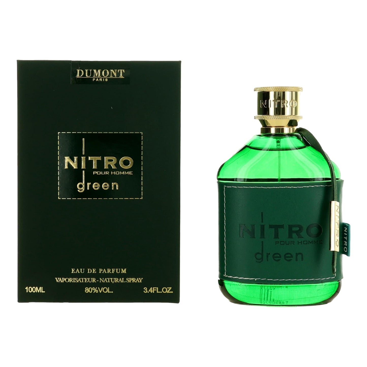 Nitro Green by Dumont, 3.4 oz EDP Spray for Men by Dumont