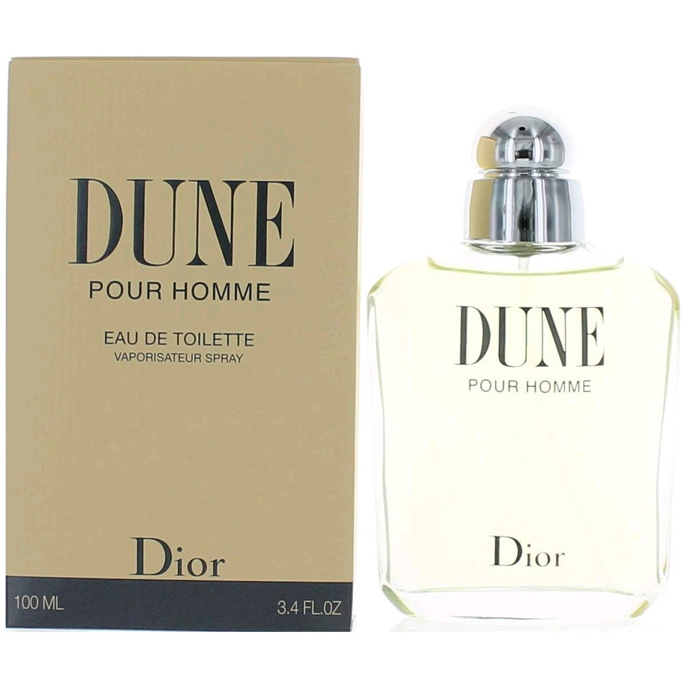 Dune Pour Homme by Christian Dior, 3.4 oz EDT Spray for Men by Christian Dior