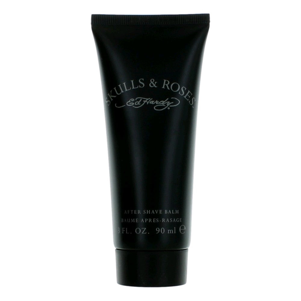 Ed Hardy Skulls & Roses by Ed Hardy, 3 oz After Shave Balm for Men by Ed Hardy