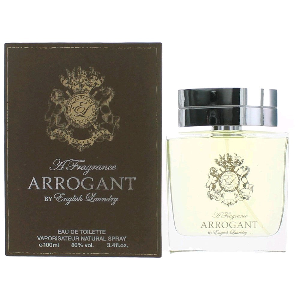 Arrogant by English Laundry, 3.4 oz EDT Spray for Men by English Laundry