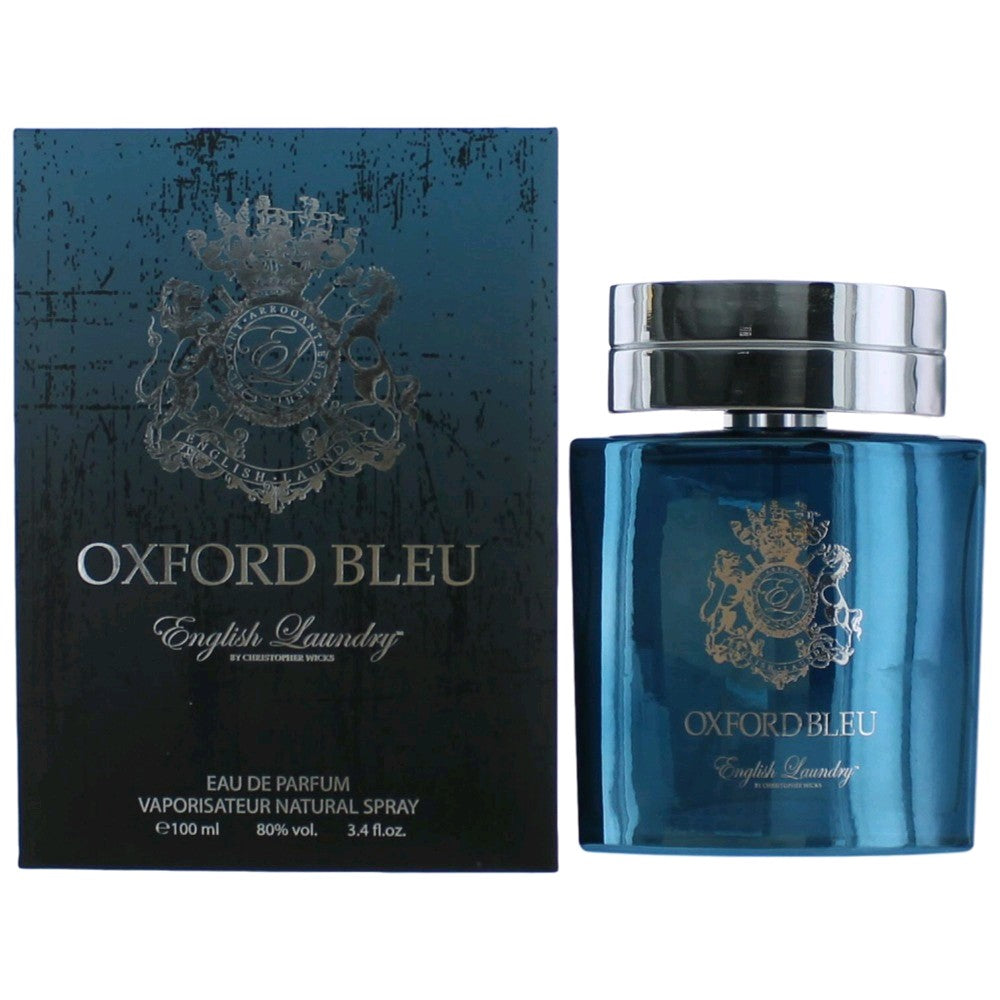 Oxford Bleu by English Laundry, 3.4 oz EDP Spray for Men by English Laundry