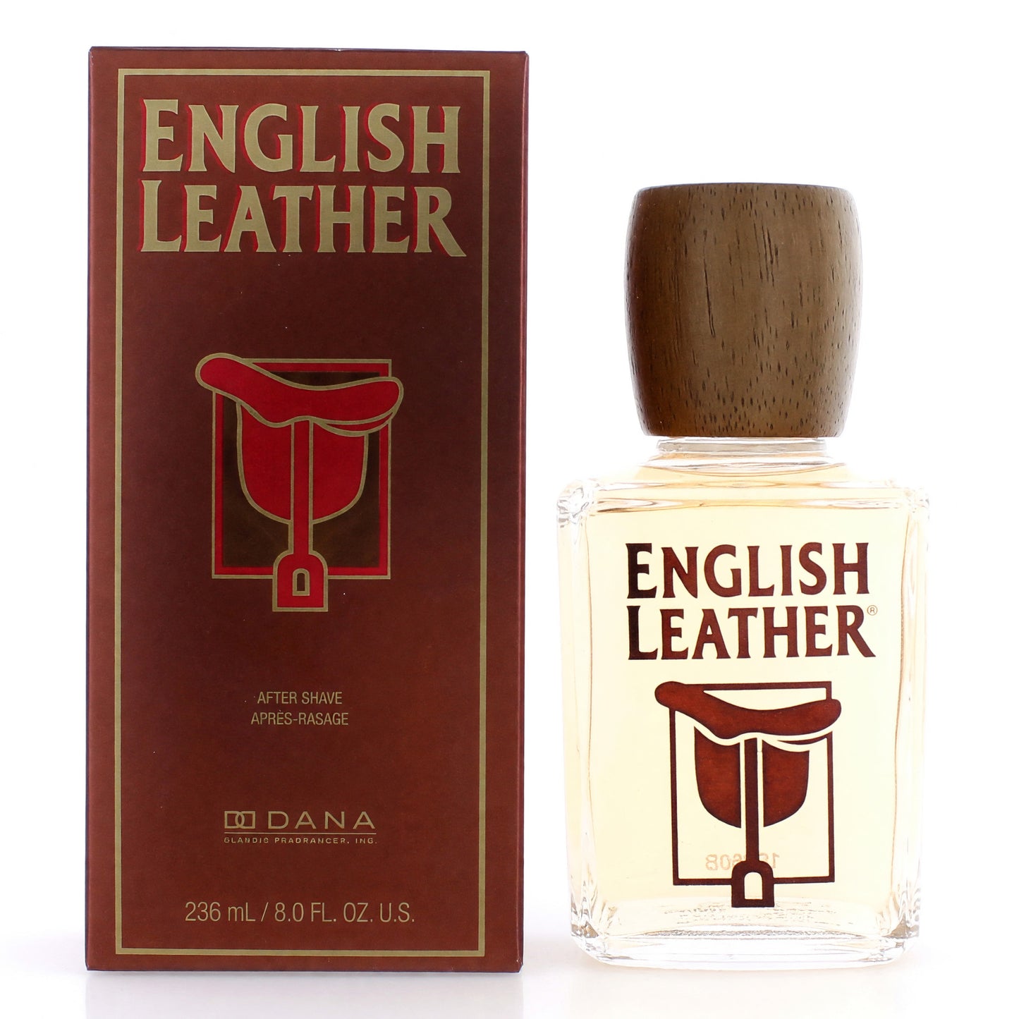English Leather by Dana, 8 oz After Shave Splash for Men by Dana