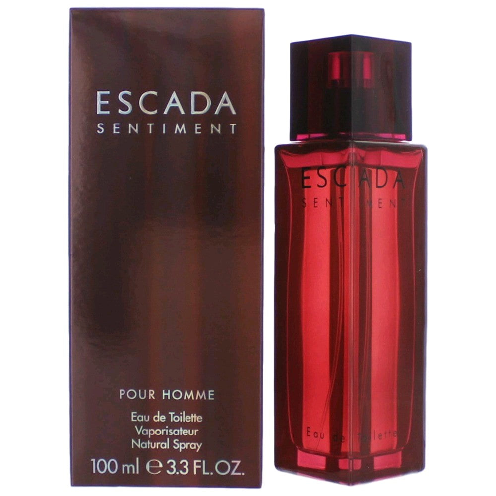 Escada Sentiment by Escada, 3.4 oz EDT Spray for Men by Escada