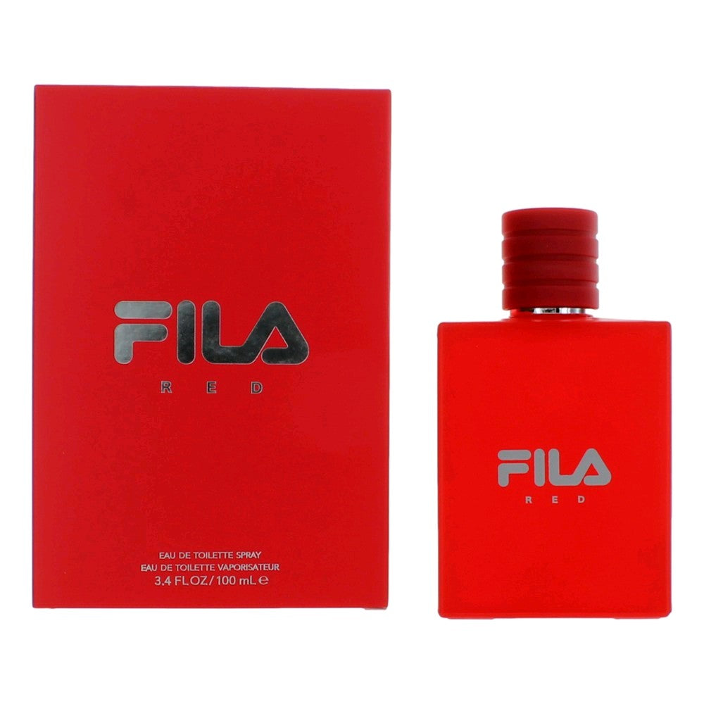 Fila Red by Fila, 3.4 oz EDT Spray for Men by Fila