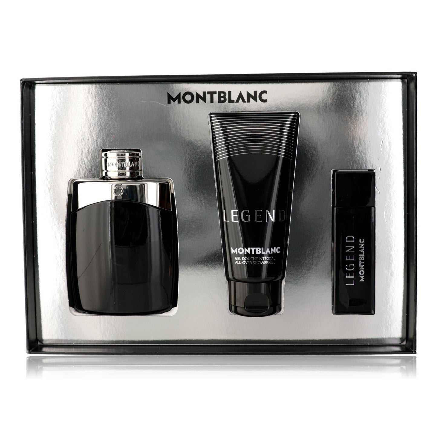 Mont Blanc Legend by Mont Blanc, 3 Piece Set for Men by Mont Blanc