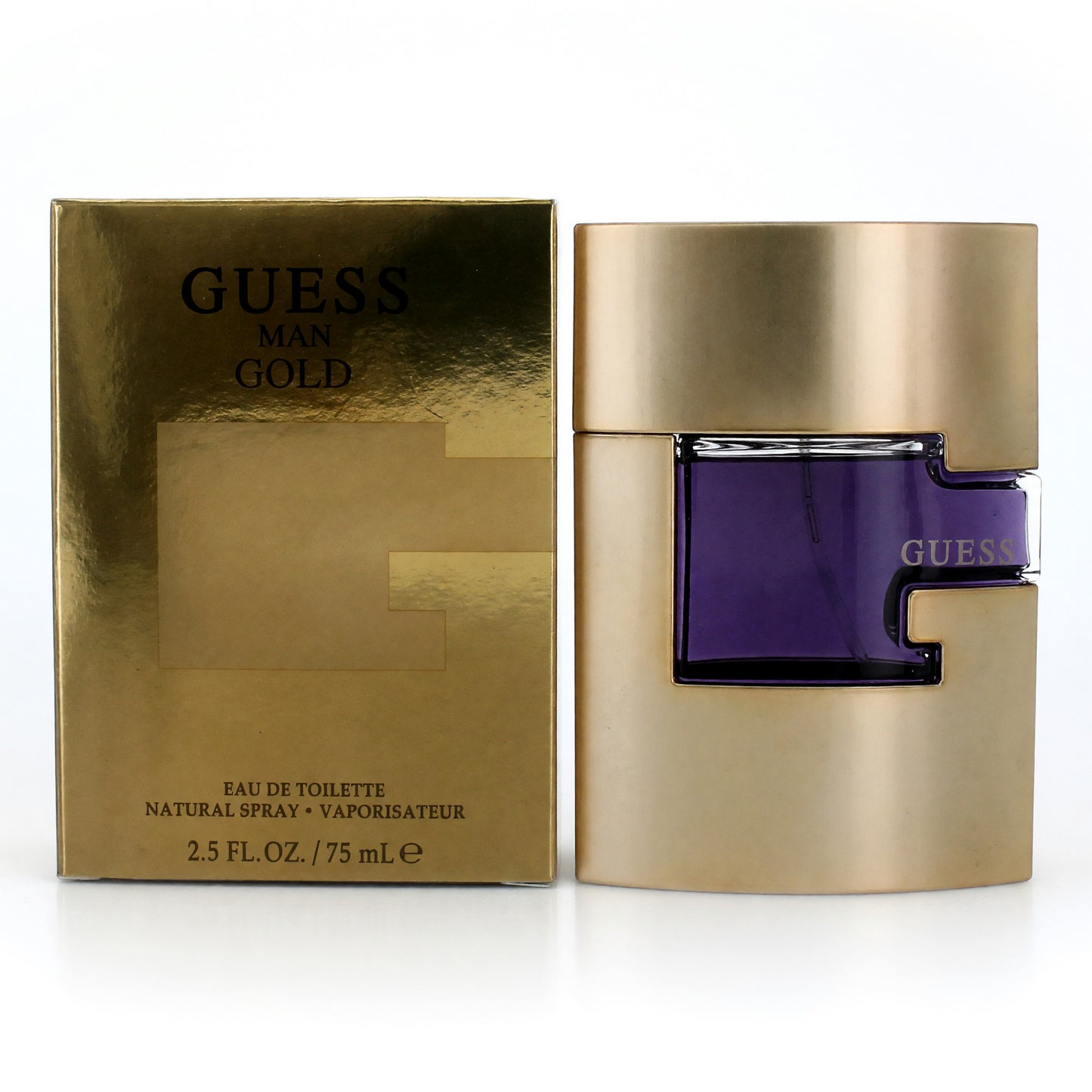 Guess Gold by Guess, 2.5 oz EDT Spray for Men by Guess