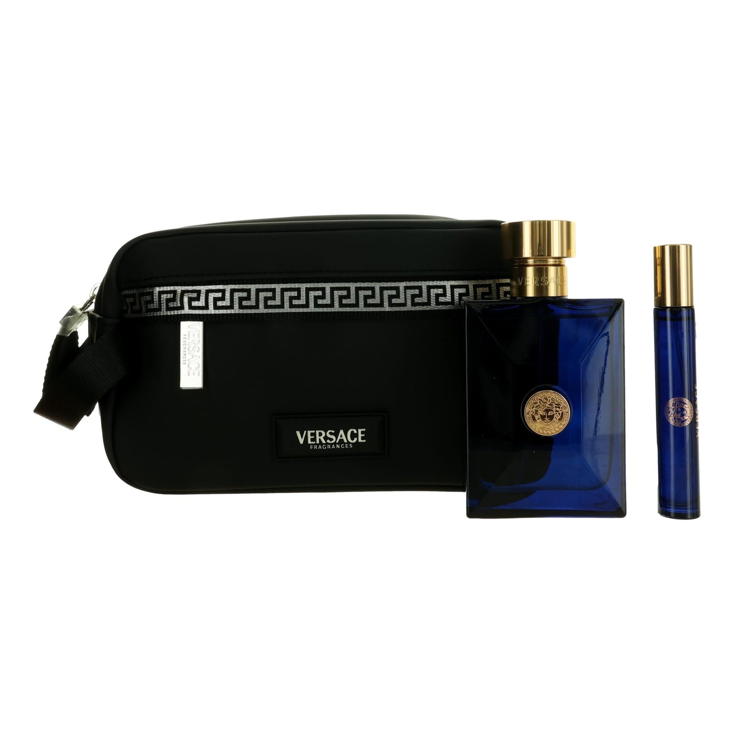 Versace Pour Homme Dylan Blue by Versace, 3 Piece Gift Set for Men by Versace