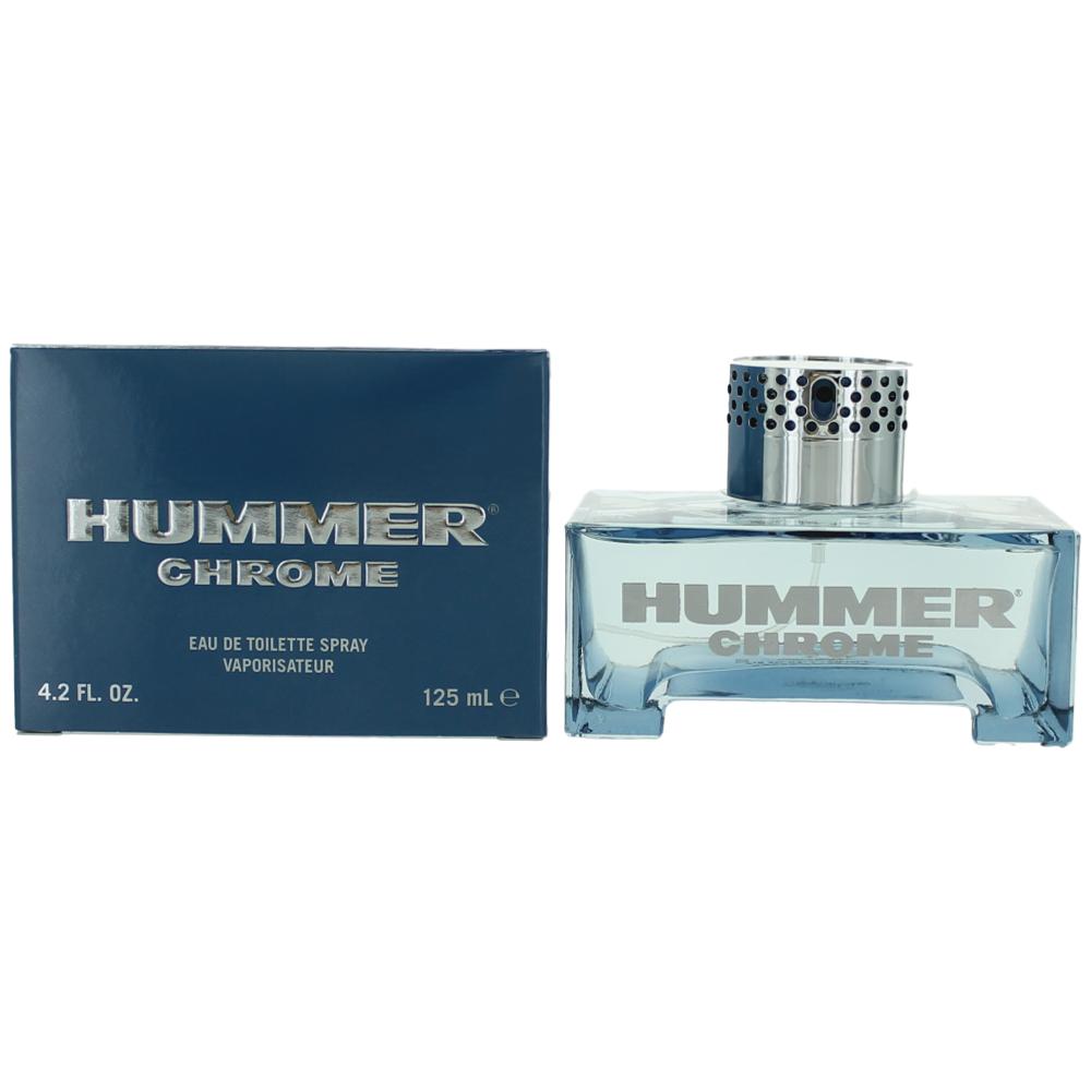Hummer Chrome by Hummer, 4.2 oz EDT Spray for Men by Hummer