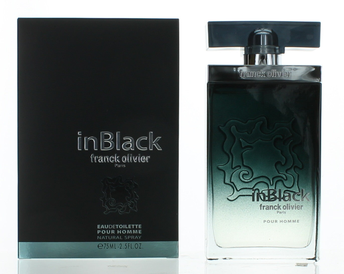 In Black by Franck Olivier, 2.5 oz EDT Spray for Men by Franck Olivier