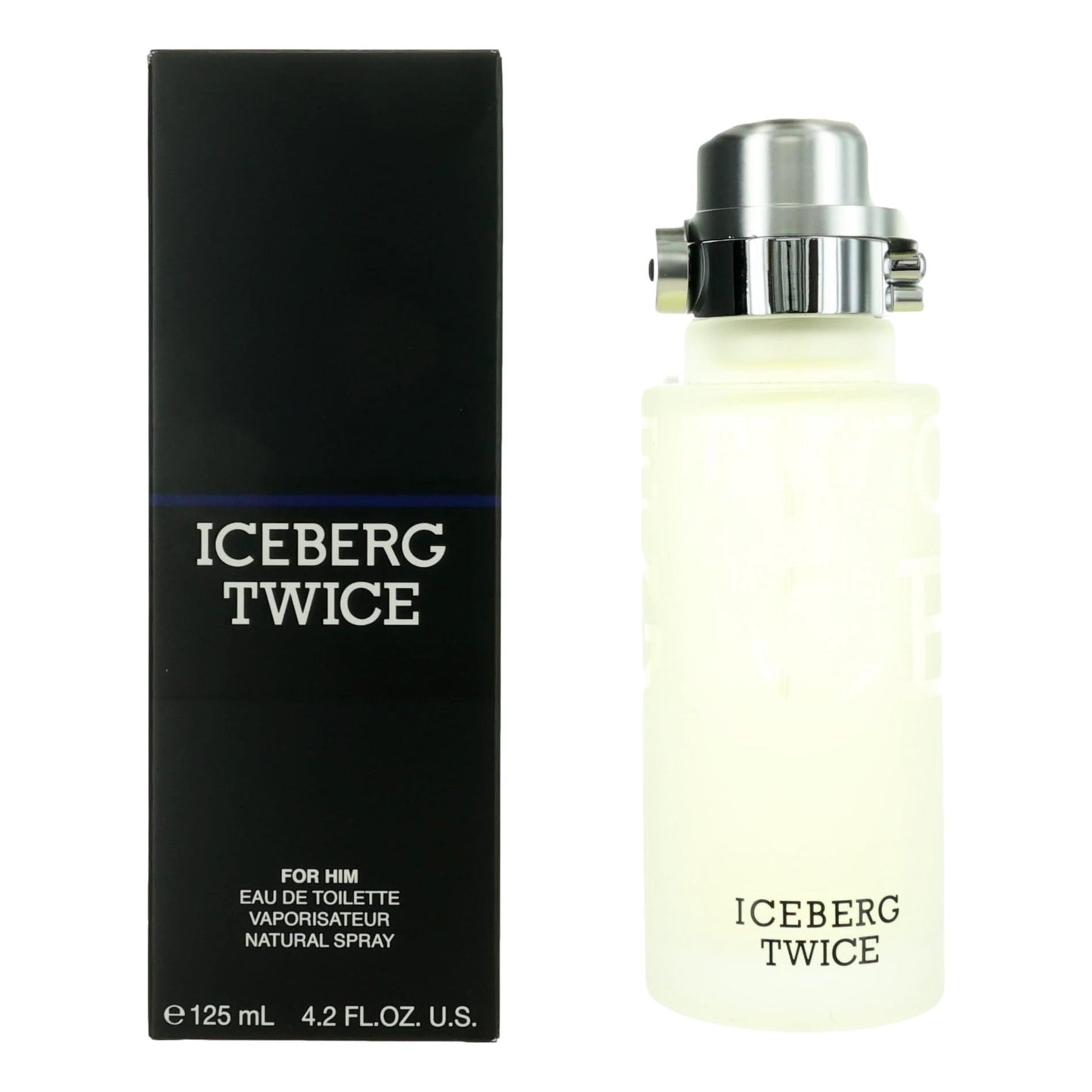 Iceberg Twice by Iceberg, 4.2 oz EDT Spray for Men by Iceberg