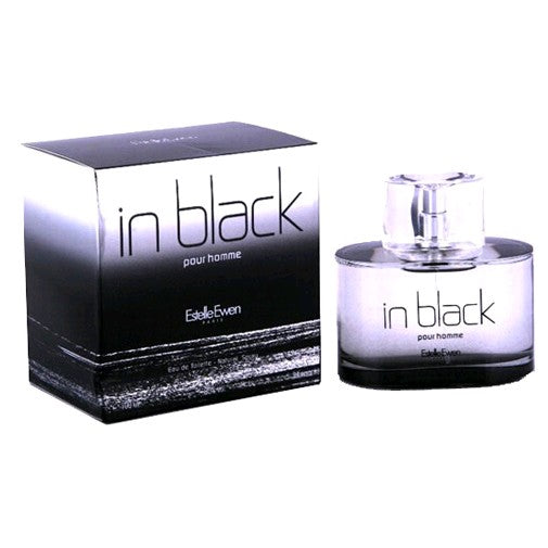 In Black by Estelle Ewen, 3.4 oz EDT Spray for Men by Estelle Ewen