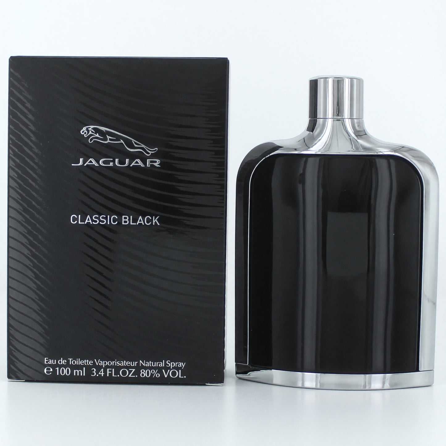 Jaguar Classic Black by Jaguar, 3.4 oz EDT Spray for Men by Jaguar