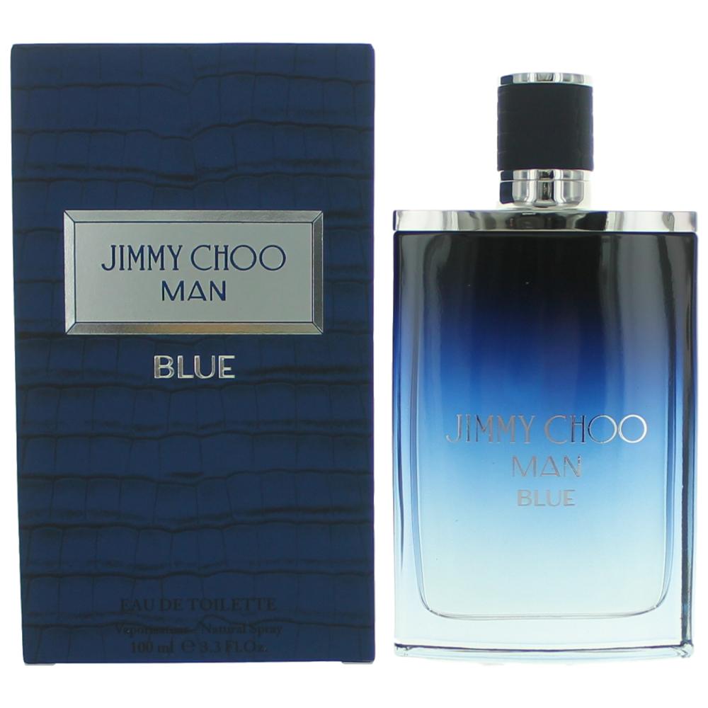 Jimmy Choo Man Blue by Jimmy Choo, 3.3 oz EDT Spray for Men by Jimmy Choo