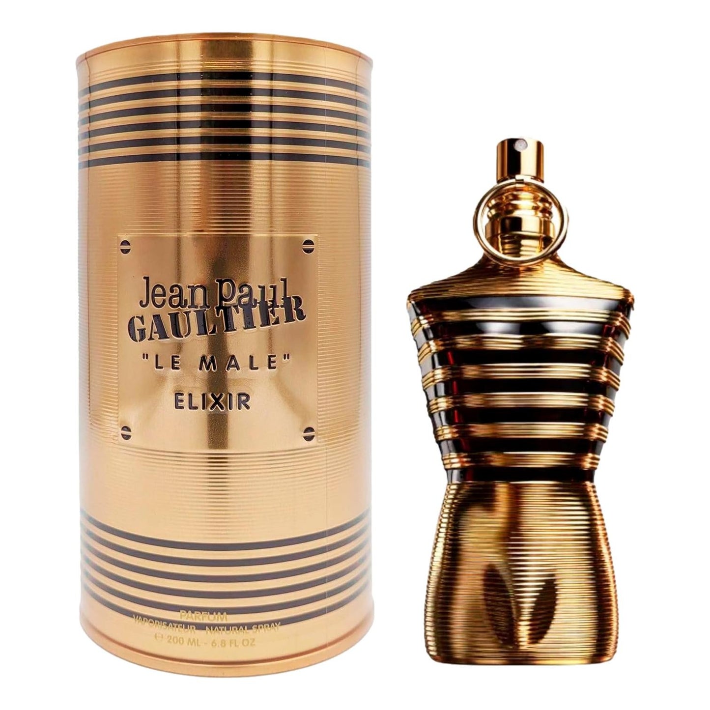 Jean Paul Gaultier Le Male Elixir by JPG, 6.8 oz Parfum Spray for Men by Jean Paul Gaultier