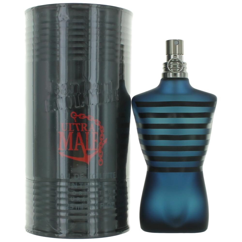 Jean Paul Gaultier Ultra Male by JPG, 4.2oz EDT Intense Spray men by Jean Paul Gaultier