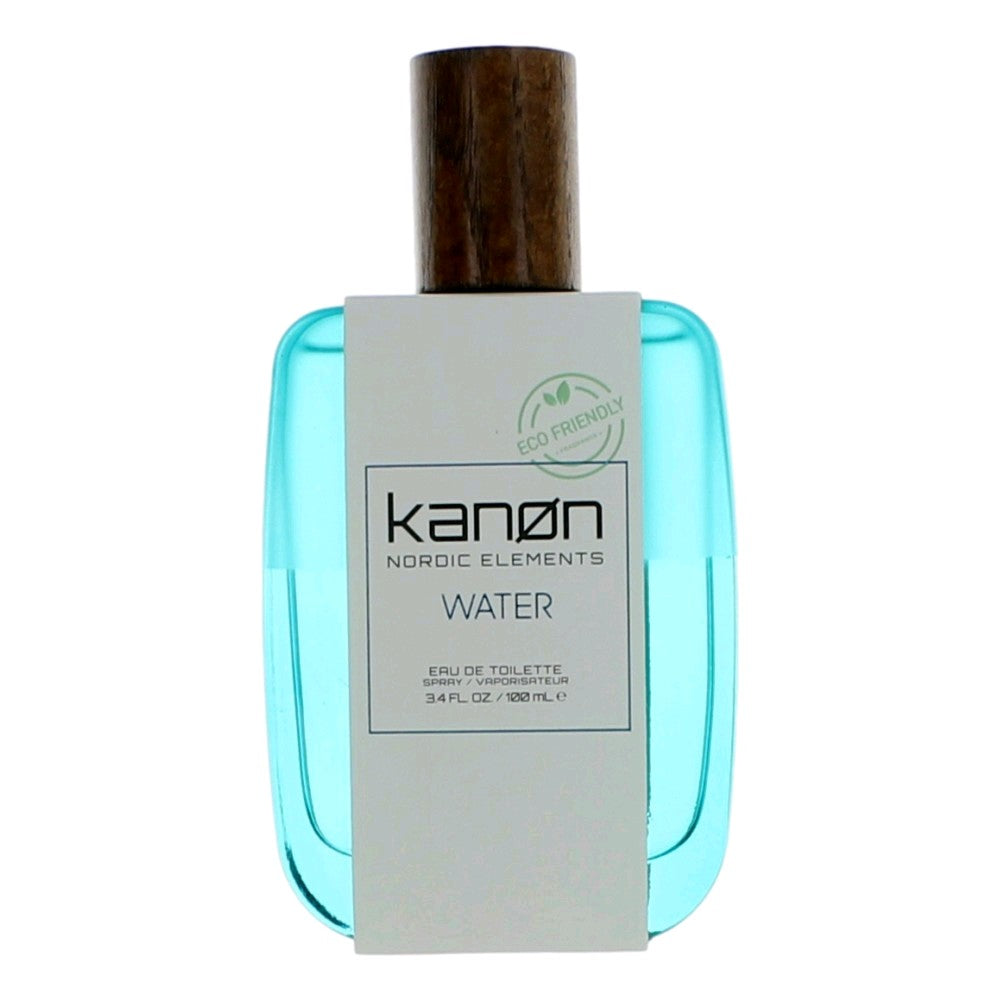 Kanon Nordic Elements Water by Kanon, 3.4 oz EDT Spray for Men by Kanon