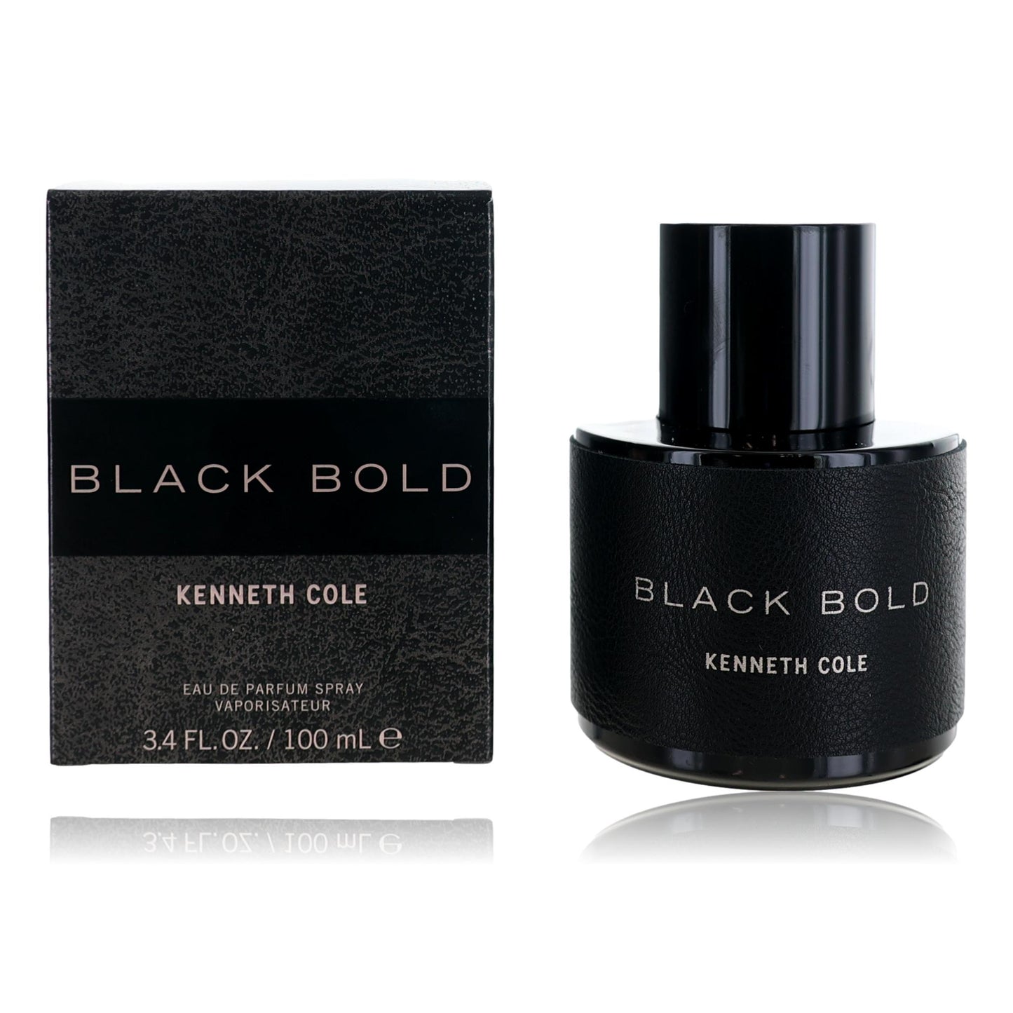 Kenneth Cole Black Bold by Kenneth Cole, 3.4 oz EDP Spray for Men by Kenneth Cole