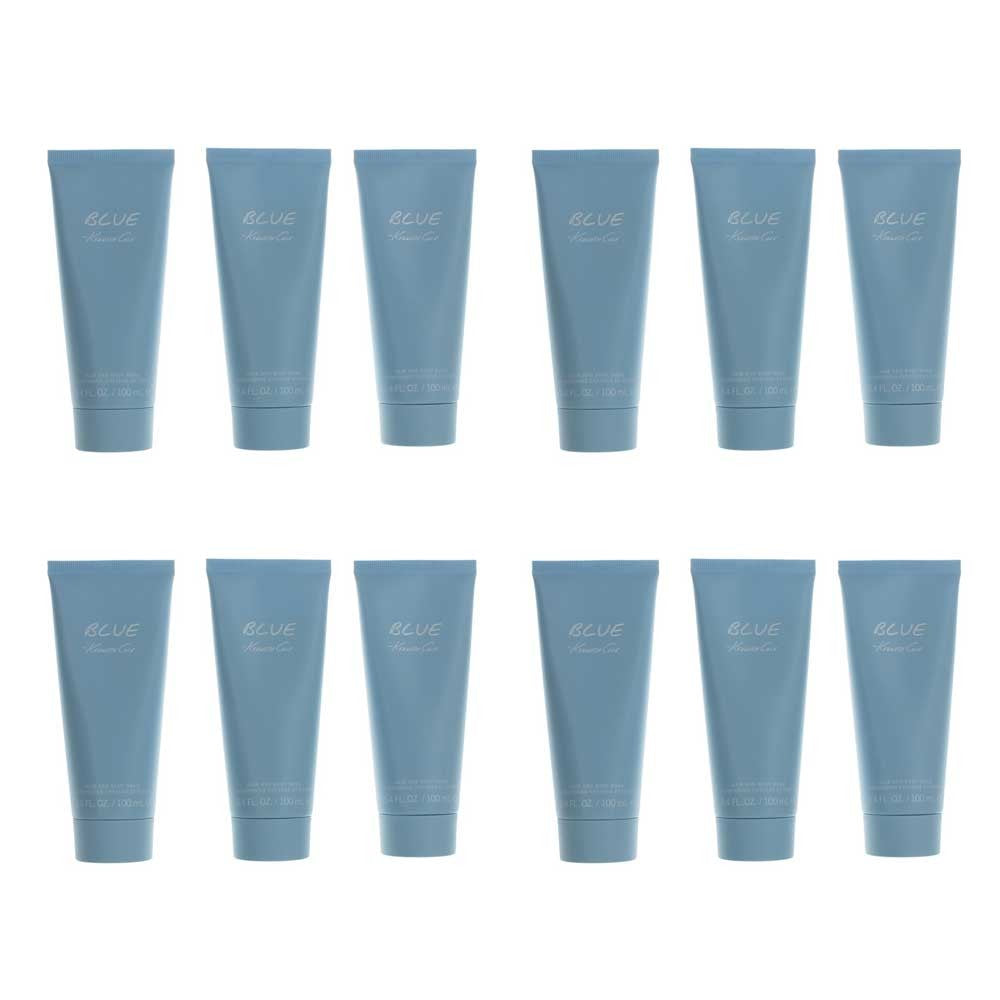 Kenneth Cole Blue by Kenneth Cole, 3.4oz Hair and Body Wash men, 12 pack by Kenneth Cole