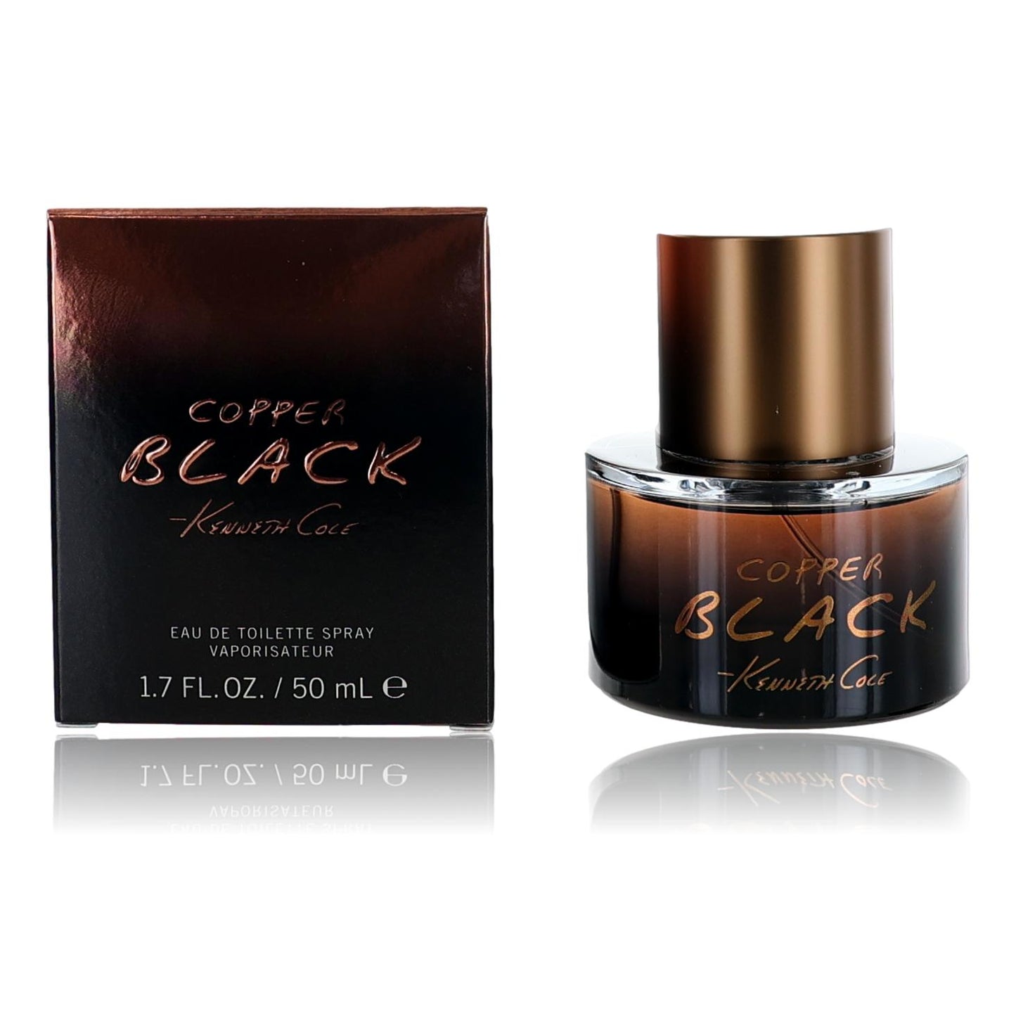 Copper Black by Kenneth Cole, 1.7 oz EDT Spray for Men by Kenneth Cole