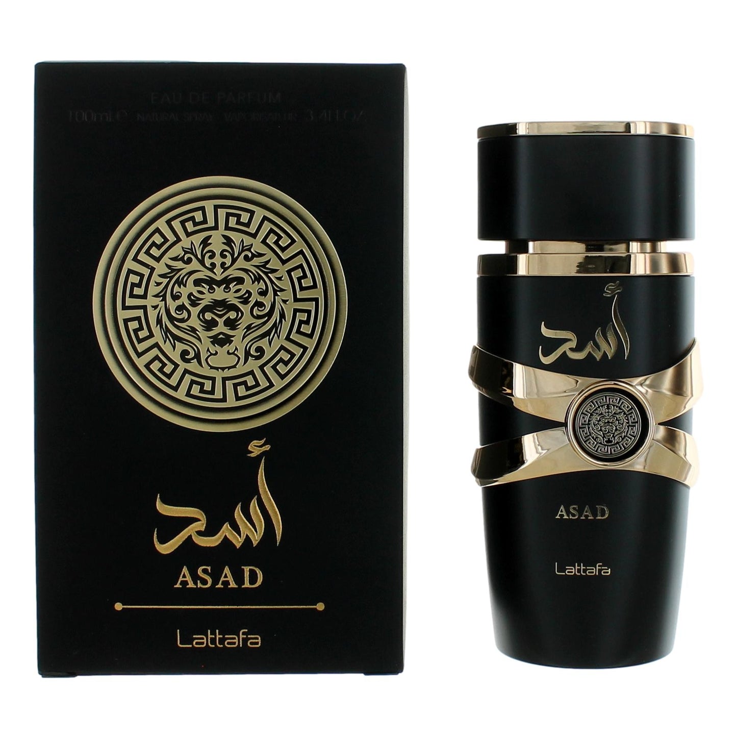Asad by Lattafa, 3.4 oz EDP Spray for Men by Lattafa