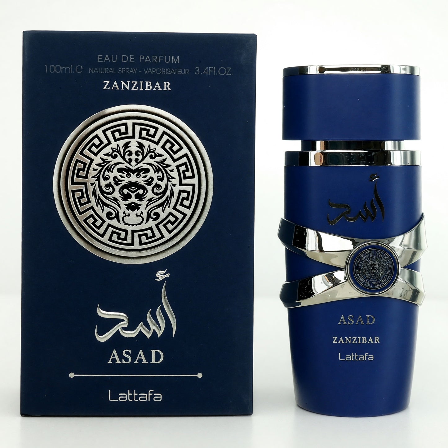 Asad Zanzibar by Lattafa, 3.4 oz EDP Spray for Men by Lattafa