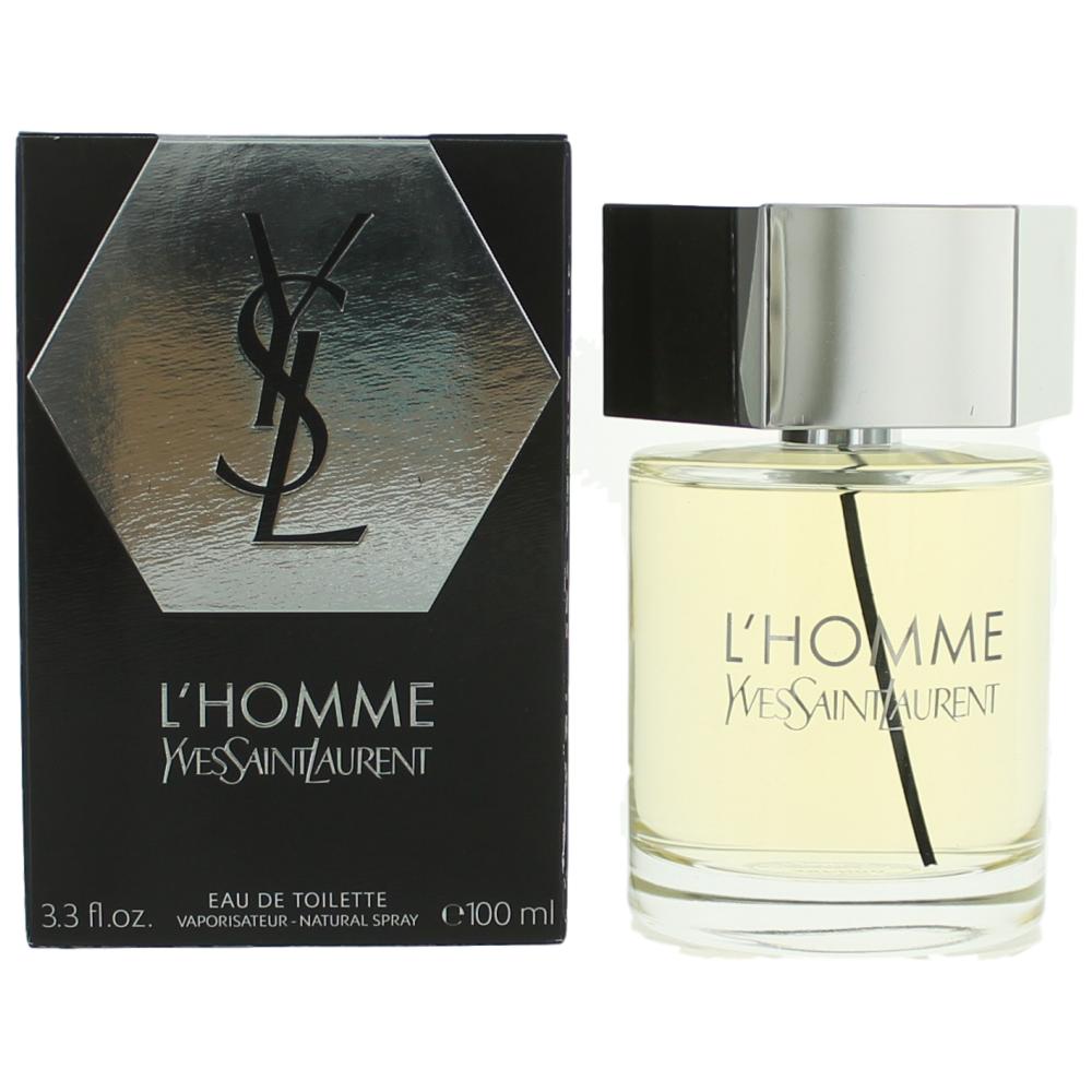 L'Homme by Yves Saint Laurent, 3.3 oz EDT Spray for Men by Yves Saint Laurent