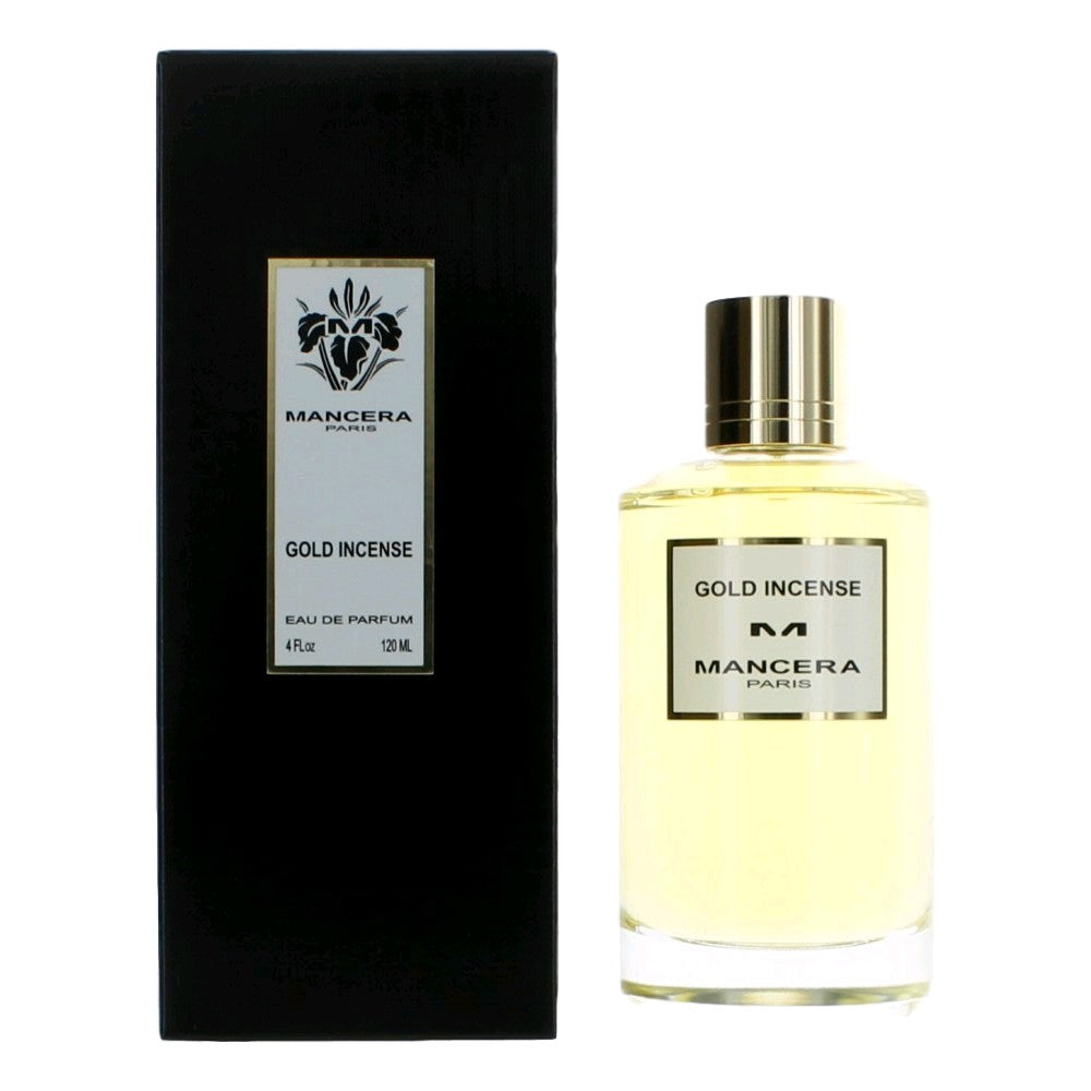 Mancera Gold Incense by Mancera, 4 oz EDP Spray for Men by Mancera