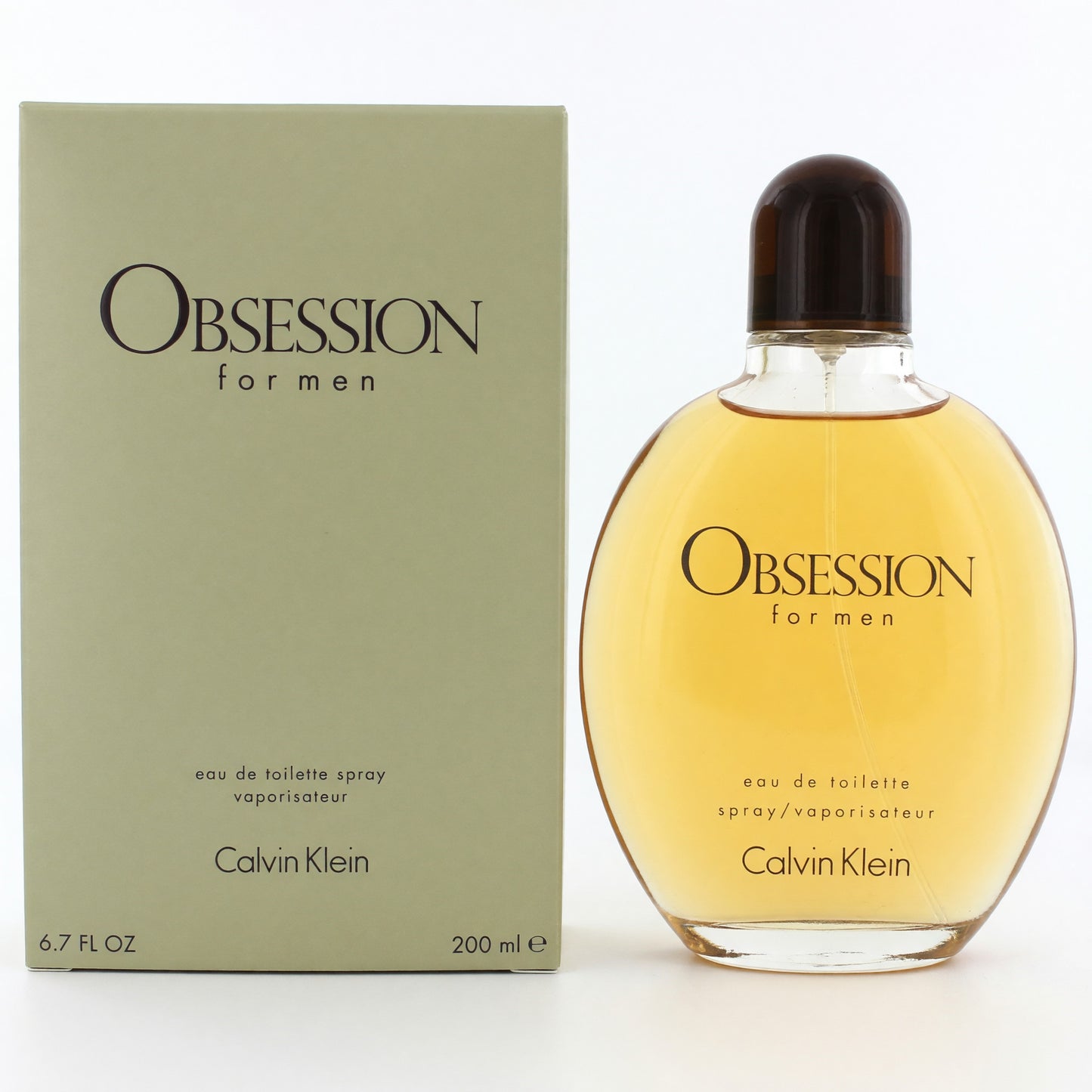 Obsession by Calvin Klein, 6.7 oz EDT Spray for Men by Calvin Klein