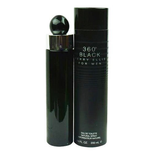 Perry Ellis 360' Black by Perry Ellis, 6.8 oz EDT Spray for Men by Perry Ellis